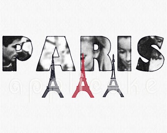Paris Eiffel Tower (eiffel tower, paris, france, machine embroidery, applique designs, elegant, decoration, night)