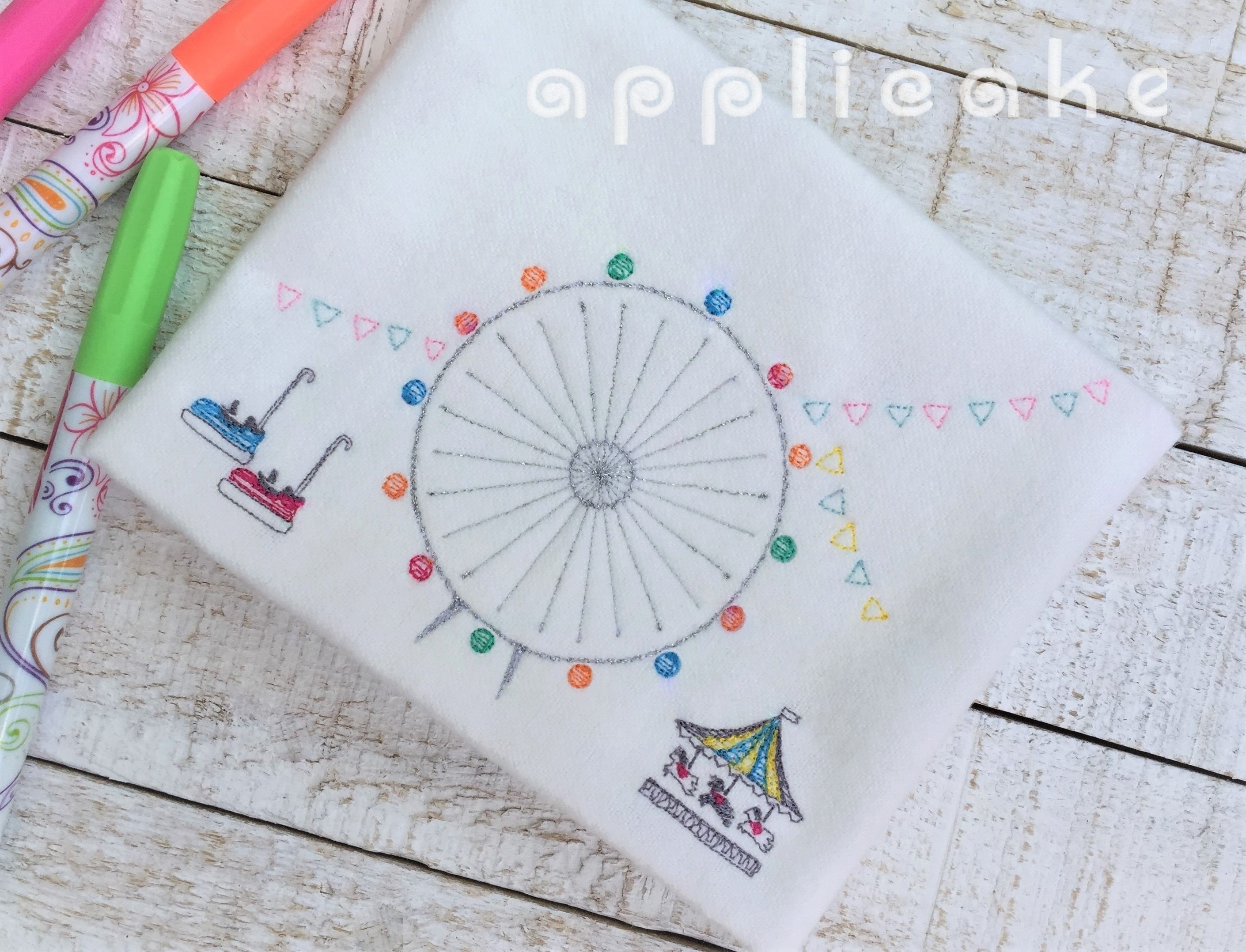 3 Simple Rides Summer Festival Rides! (comes in 3 Sizes; Elegant and Simple Summer ...