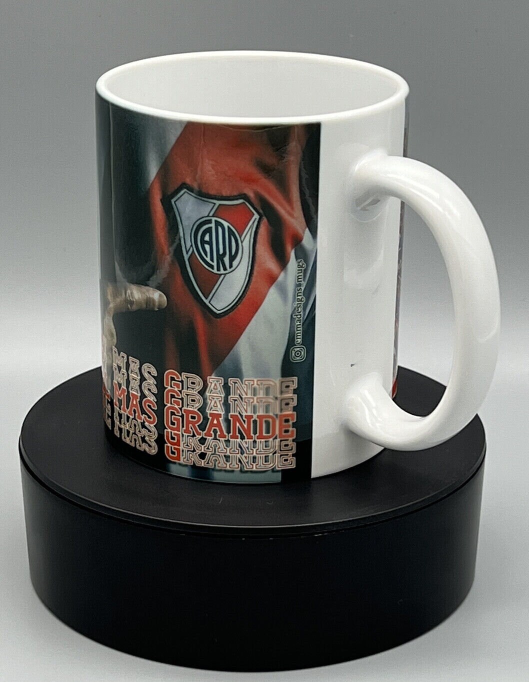 Producto: Azty Designs Coffee Tea Mug Cup Ceramic 11oz. Argentina Futbol Soccer League(Color: River Plate Copas