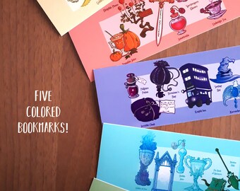 Printable Illustration Bookmarks: Arts & Crafts PDF (Digital Download)