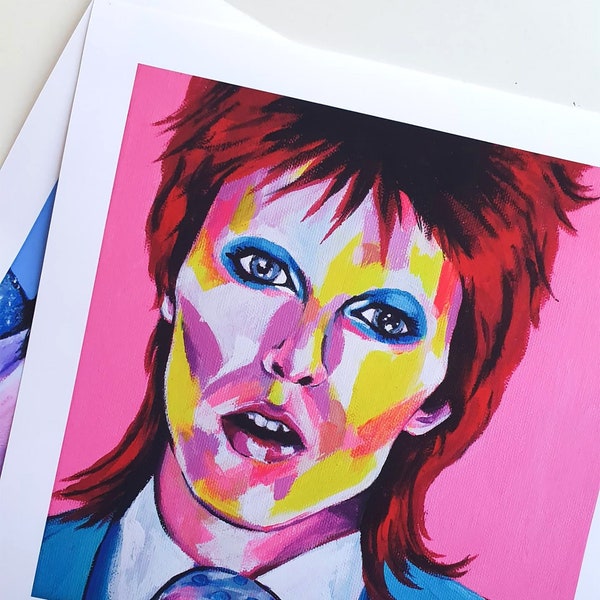 David Bowie - Life on mars art print | David Bowie art print | David Bowie art | David Bowie poster| Bowie print | Gift idea