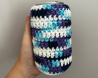 crochet standard can cozy