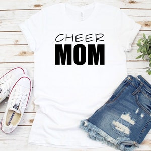Cheer Mom T-Shirt, Mom Shirt, Mommy shirts, Mom Life Shirt, Funny Mom Shirt, Momma shirt, Cool Mom Shirts, Cheerleading Fashion, Megaphone