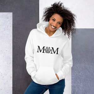 Hond Moeder Hoodie, Fur Mama Sweatshirt, Hond Lover, Paw Print Shirt, Moederdag Cadeau, Hond Mama, Moeder Shirt, Hond Persoon, Vrouwen Hond Liefde, Paw Tee