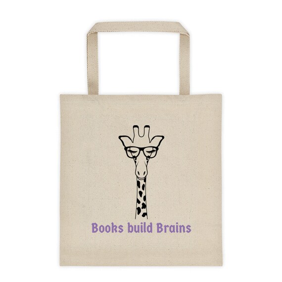 Giraffe shop tote bag