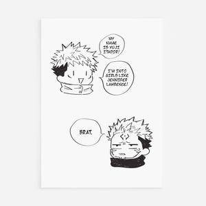 Itadori and Sukuna Print