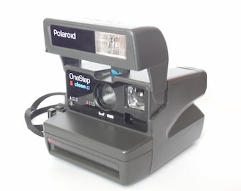 One step camera Retro camera Vintage polaroid Retro polaroid Old camera Polaroid one step Polaroid cameras Vintage camera art Antique camera
