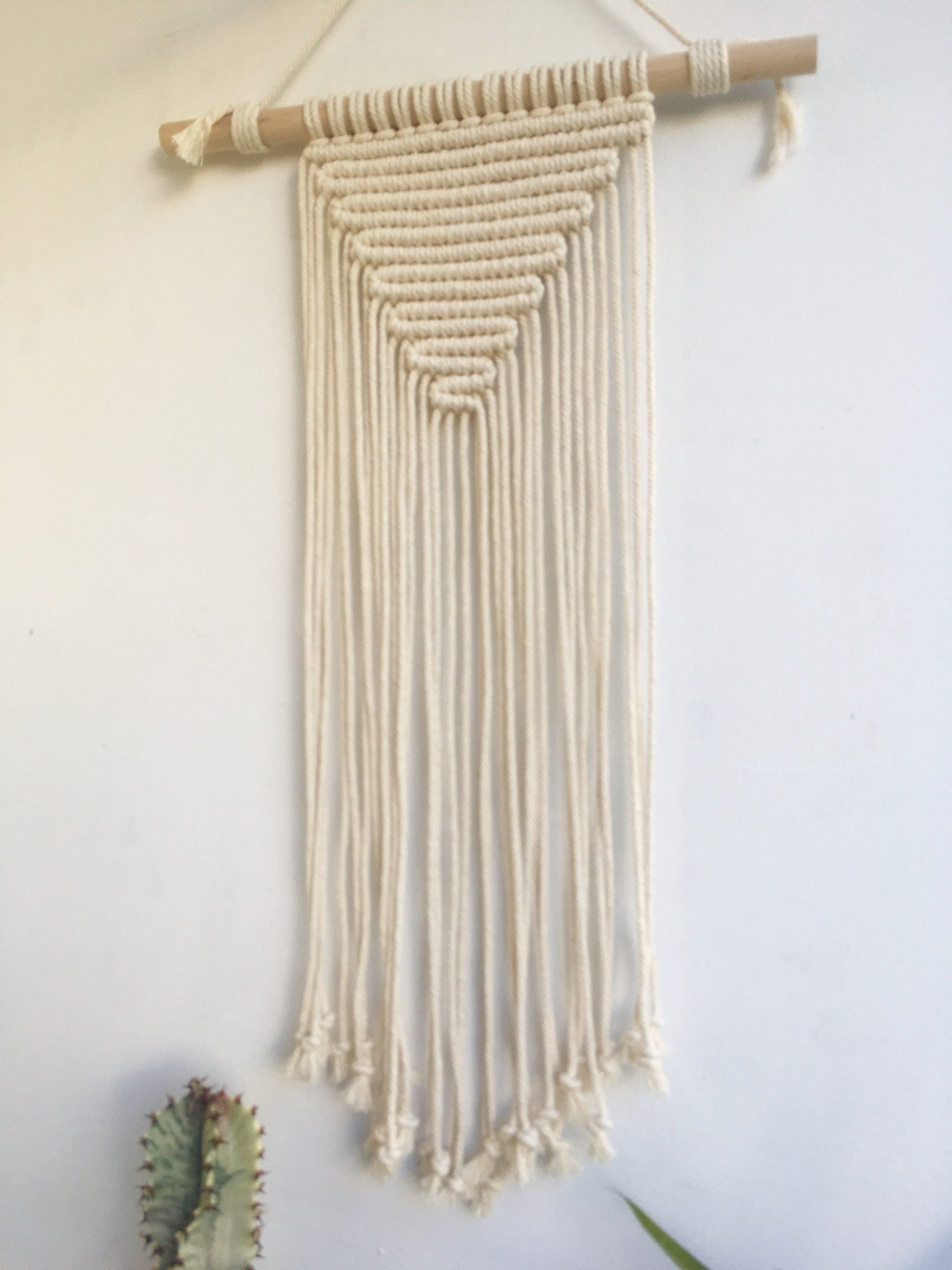 The Snake - Décoration En Macramé - Etsy