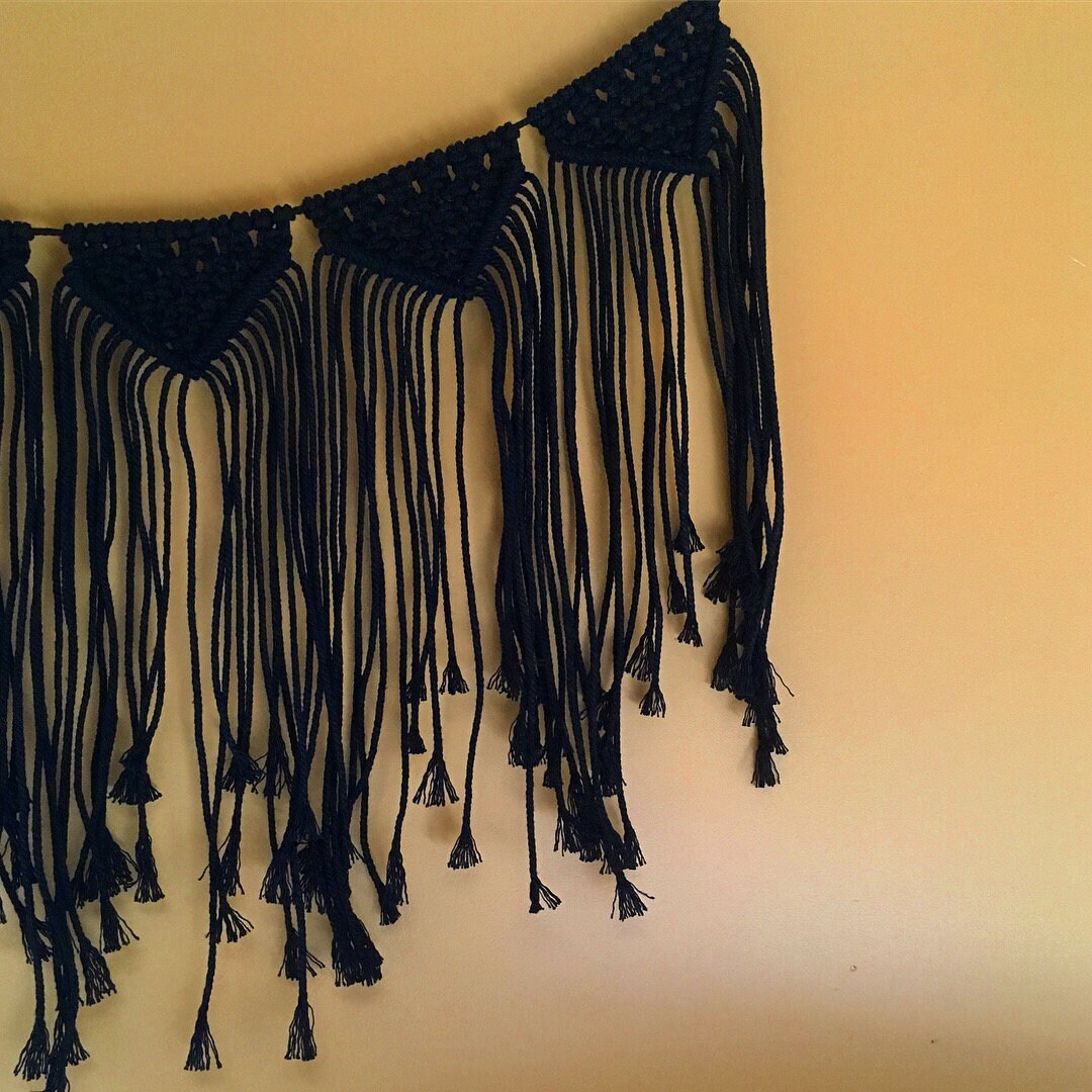 Guirlande à Suspendre en Macramé