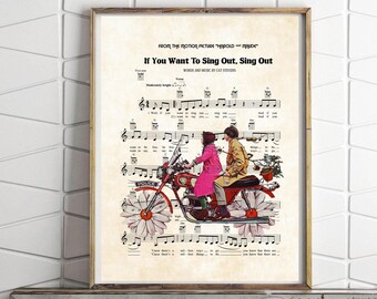 Cat Stevens Art Etsy