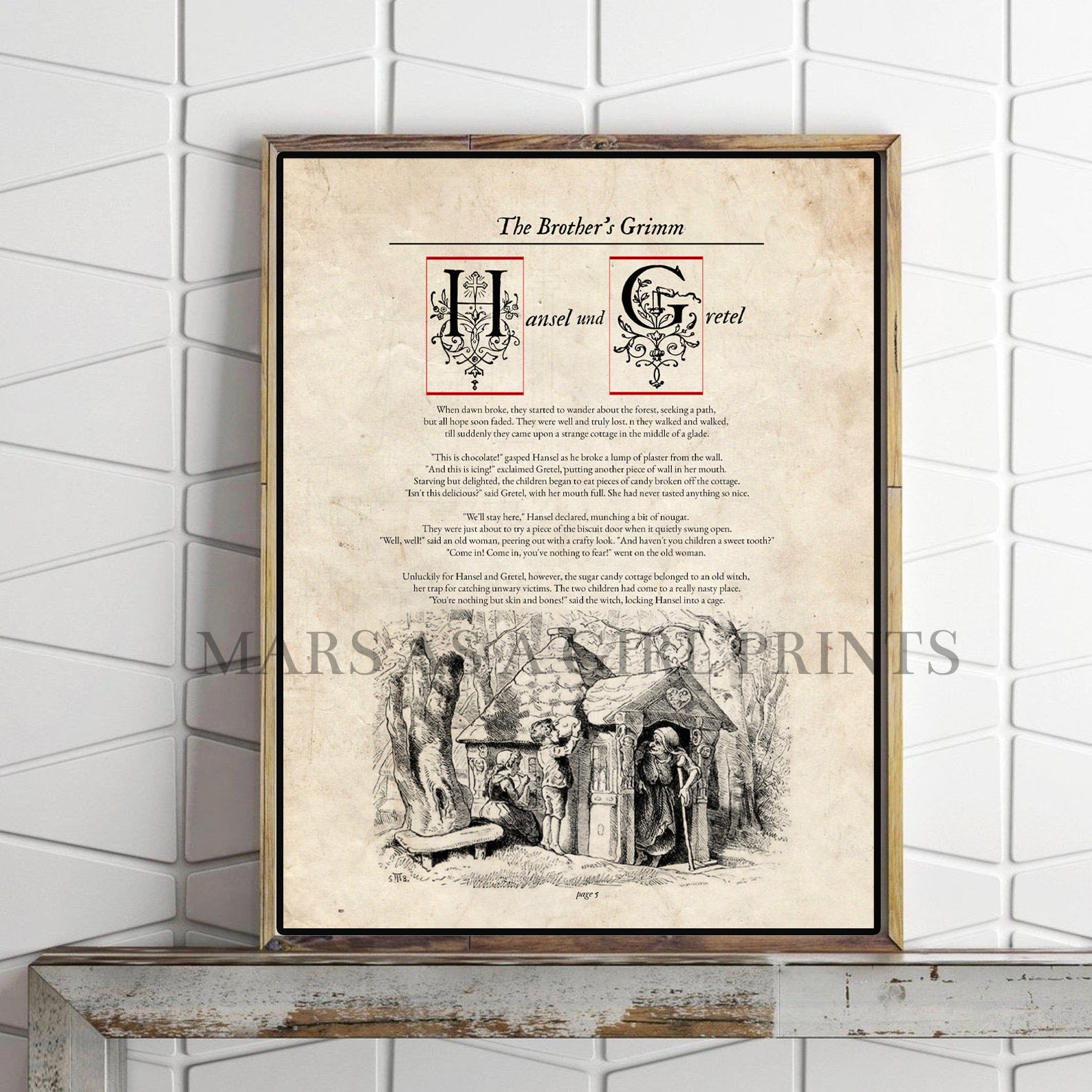 Hansel gretel print