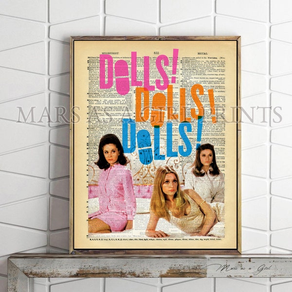 Valley of the Dolls, Sharon Tate, Patty Duke, 1960s Art Print