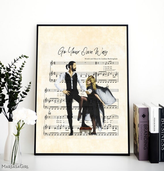 Fleetwood Mac Stevie Nicks Go Your Own Way Art Print Etsy Fleetwood Mac Stevie Nicks Go Your Own Way Art Print Etsy