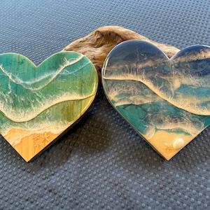 Resin Heart Wall Hanging