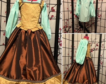 Mint Chocolate Chip Child Renfaire Gown