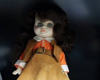 Vintage 1982 A Royal Doll With Western Wear Designed By Miss Elsa Of Royal House Of Dolls Original Clothes Tag And Stand
