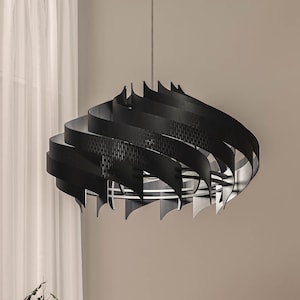 Wood Pendant Light | Ceiling Light | Modern Pendant Light | Wood Chandelier | Hanging Lamp | Wood Chandelier Lighting | Ceiling Lamp