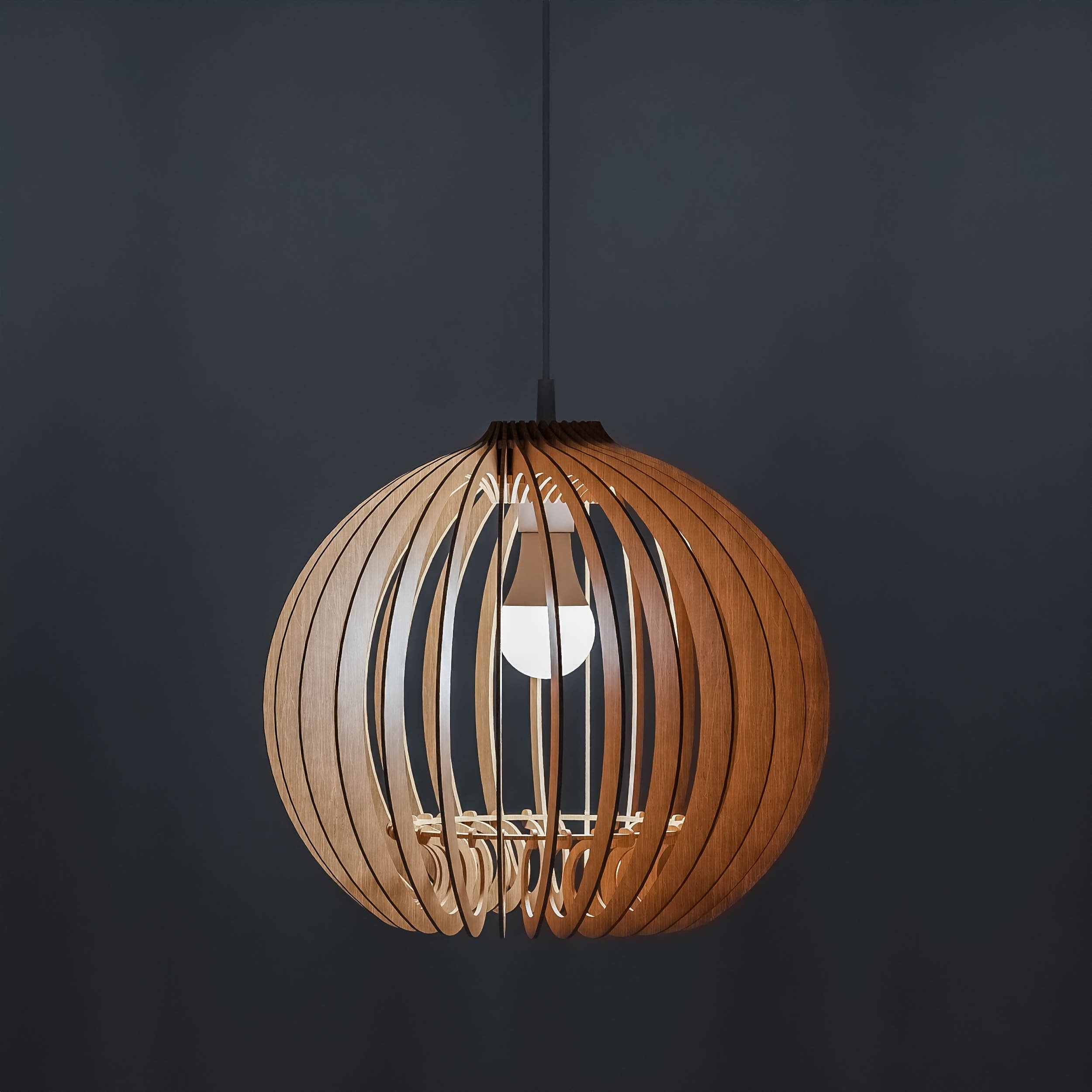 木製ペンダントランプ「Joy 400」 / ユニークなペンダントライト