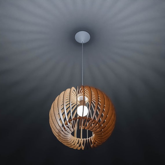 海外輸入品】北欧風 回転シェードペンダントライト ユニークデザイン