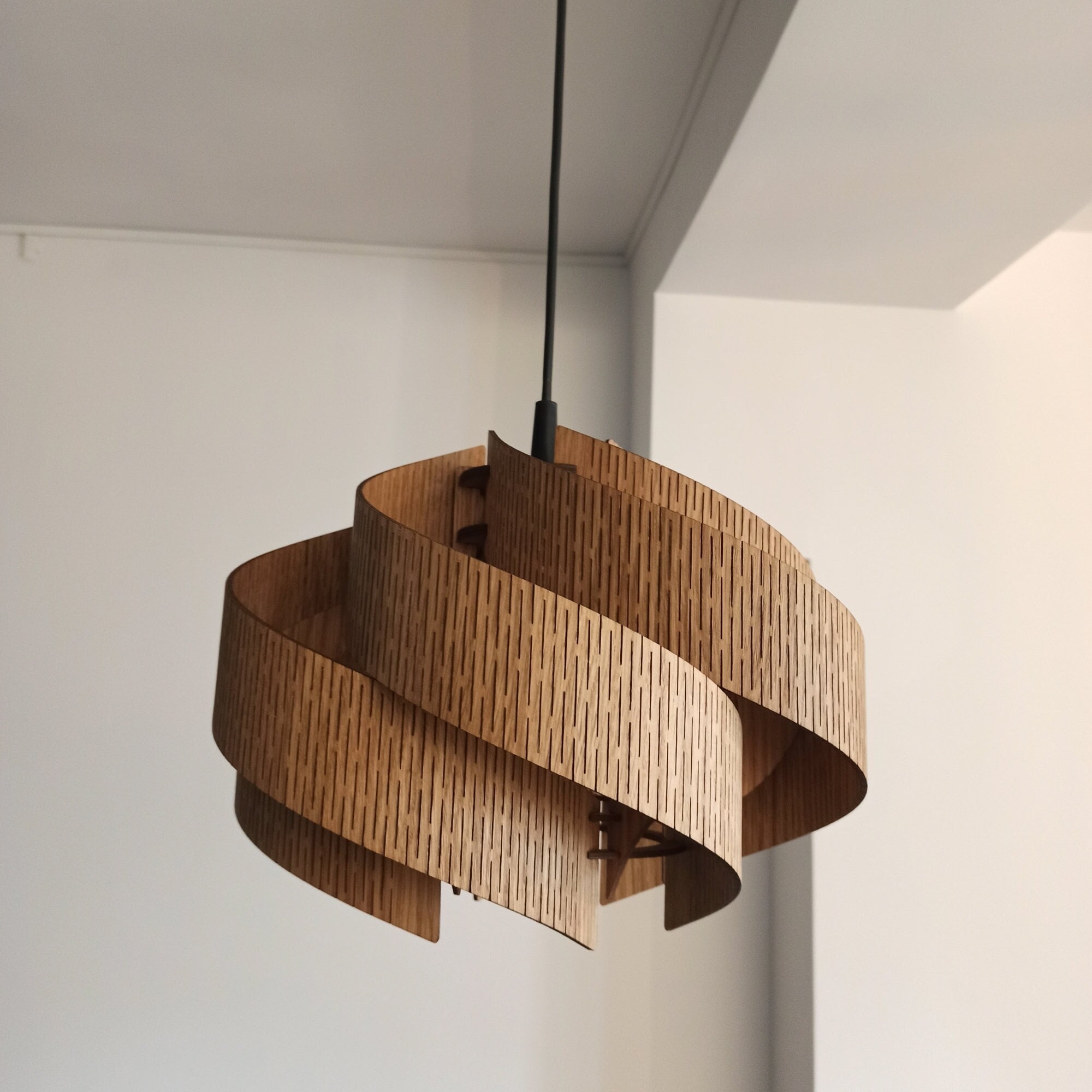 Wooden cheap ceiling shade