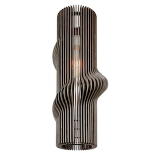 SONLINER Wooden Stem Pendant Light – Minimalist Ceiling Lamp – Handmade Wood Light for Kitchen, Hallway, or Bedroom