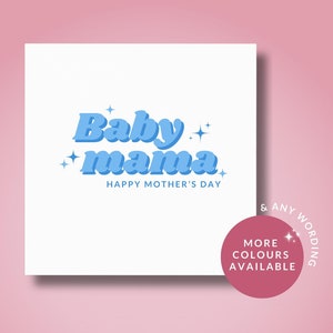 Cartão de mamãe bebê, mamãe menino, cartão do primeiro dia das mães, cartão do dia das mães da nova mamãe, primeiro dia das mães da mamãe, primeiro dia das mães como minha mamãe
