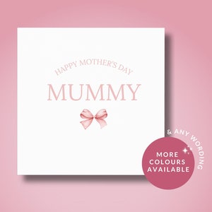 Tarjeta de Feliz Día de la Madre para mi Mamá, Tarjeta del Día de la Madre Mamá, Tarjeta para Mamá Mamá Mamá, Primer Día de la Madre, Regalos para el Día de la Madre