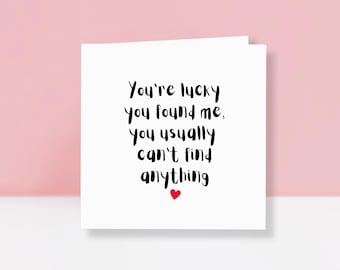 Funny Anniversary Card – Anniversary Card for Husband - Boyfriend Anniversary Card - Wedding Anniversary Card