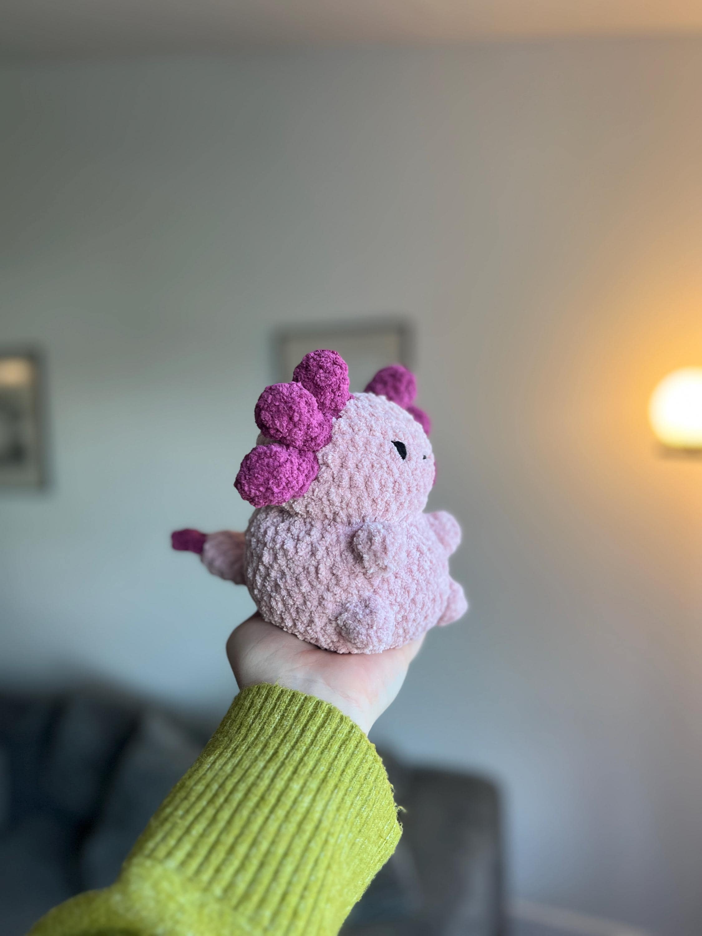 Crochet Axolotl Plush Pattern: Mochi Amigurumi (PDF Download) - Etsy