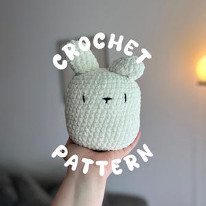 DIGITAL CROCHET PATTERN | Crochet Bunny Plush | Amigurumi | Bunny | Pattern | Crochet Squish | Crochet Plushie | Low Sew