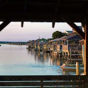 Docks at Sunset: Pawleys Island, South Carolina