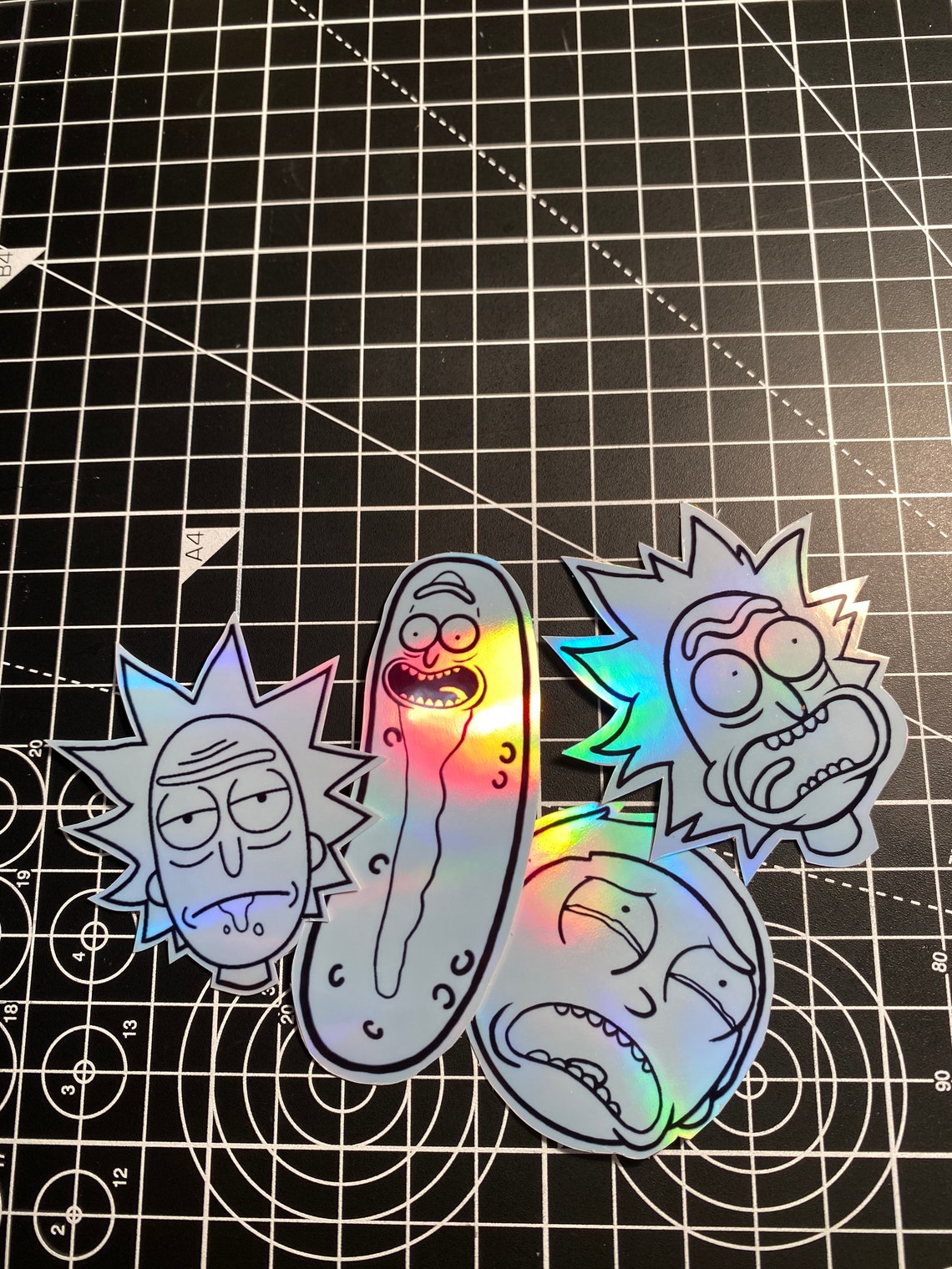 Rick and morty stickers / sticker pack / bumper stickers / Etsy