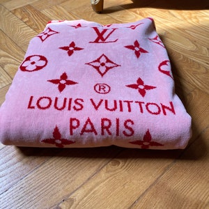 louis vuitton area amazon best seller sku 2476 fleece blanket