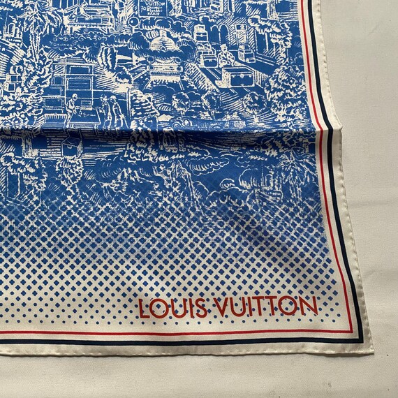 Vintage Louis Vuitton Silk Scarf Louis Vuitton Vintage Silk -  Finland