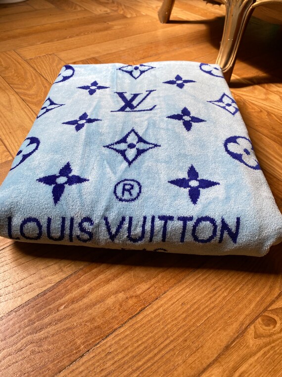 Louis Vuitton Beach Towel Logo Beach Towel 