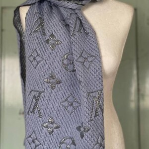 louis vuitton logomania scarf, women's lv scarf