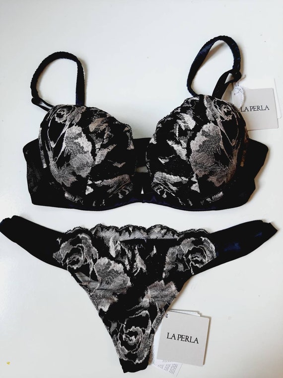 Luxury lingerie set/Push ap lace bra and panties/La P… Gem