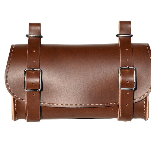 Personalised Leather Bike Saddle Bag Etsy