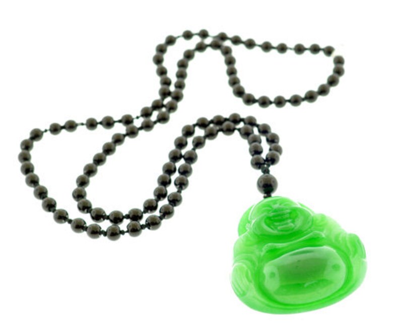 OBSIDIAN JADE NECKLACE