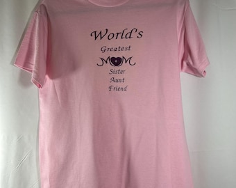 World’s Greatest Mom, Grandmother,Aunt,Friend