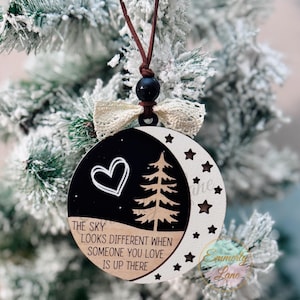 De lucht ziet er anders uit Herdenkingsornament ||Gedenkornament