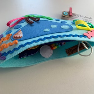 Magnetic Felt Fishing Game Rod With Magnet Play Toy for Girl Boy ...