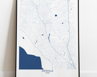 Kaysville Utah Map - Pittsburgh Map Company