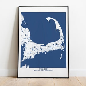 Cape Cod MA Map - Pittsburgh Map Company