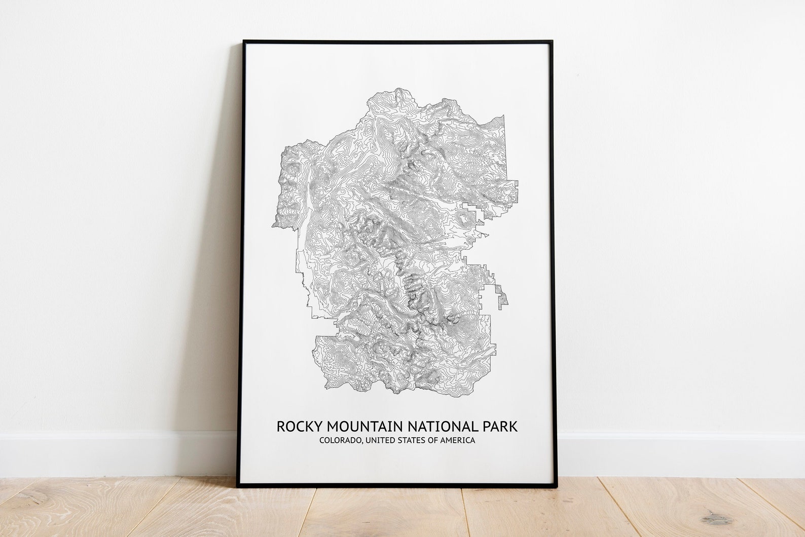 Rocky Mountain National Park Elevation Map Pittsburgh Map