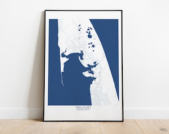Wellfleet MA Map - Pittsburgh Map Company