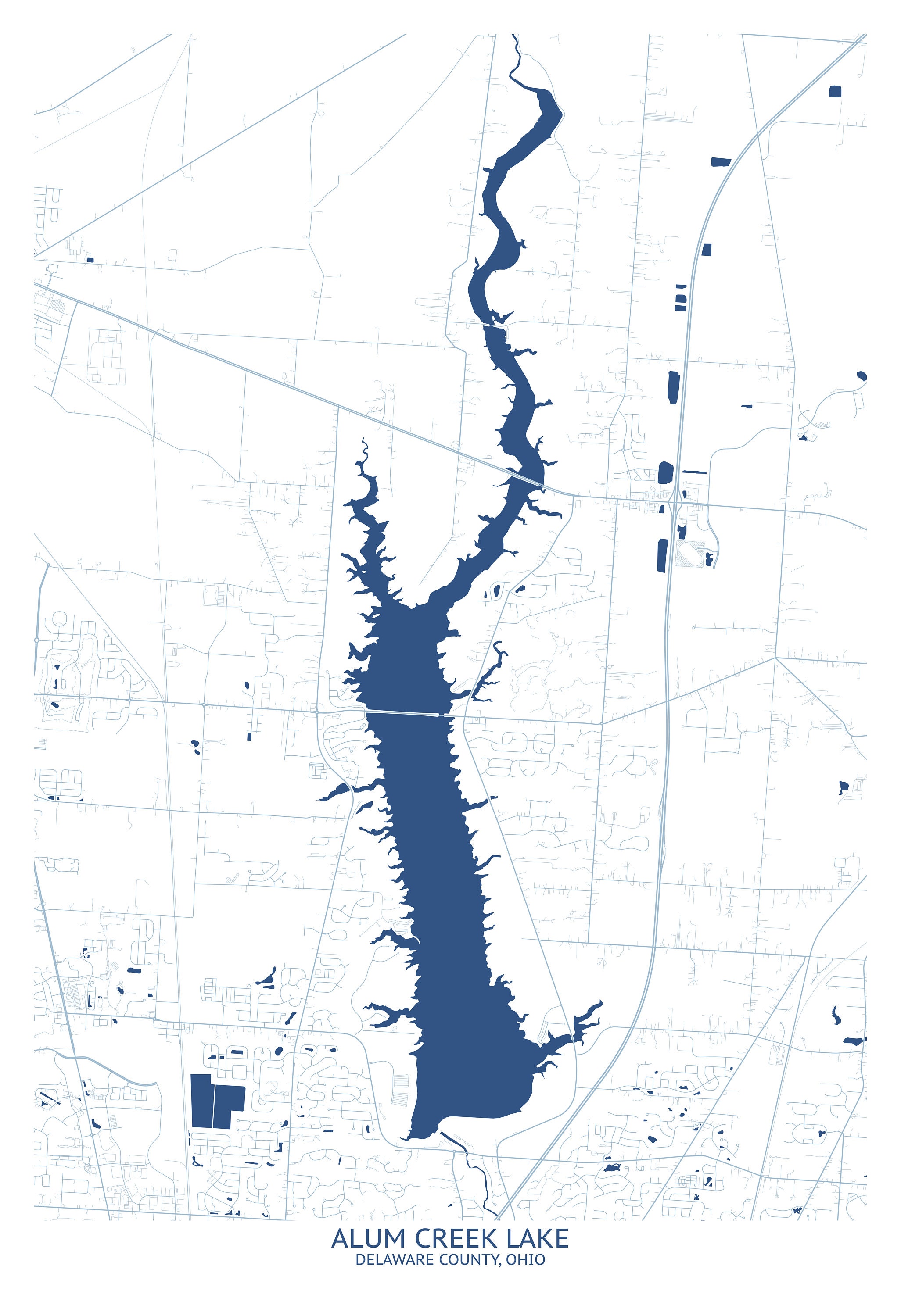 Alum Creek Lake Map ubicaciondepersonas.cdmx.gob.mx