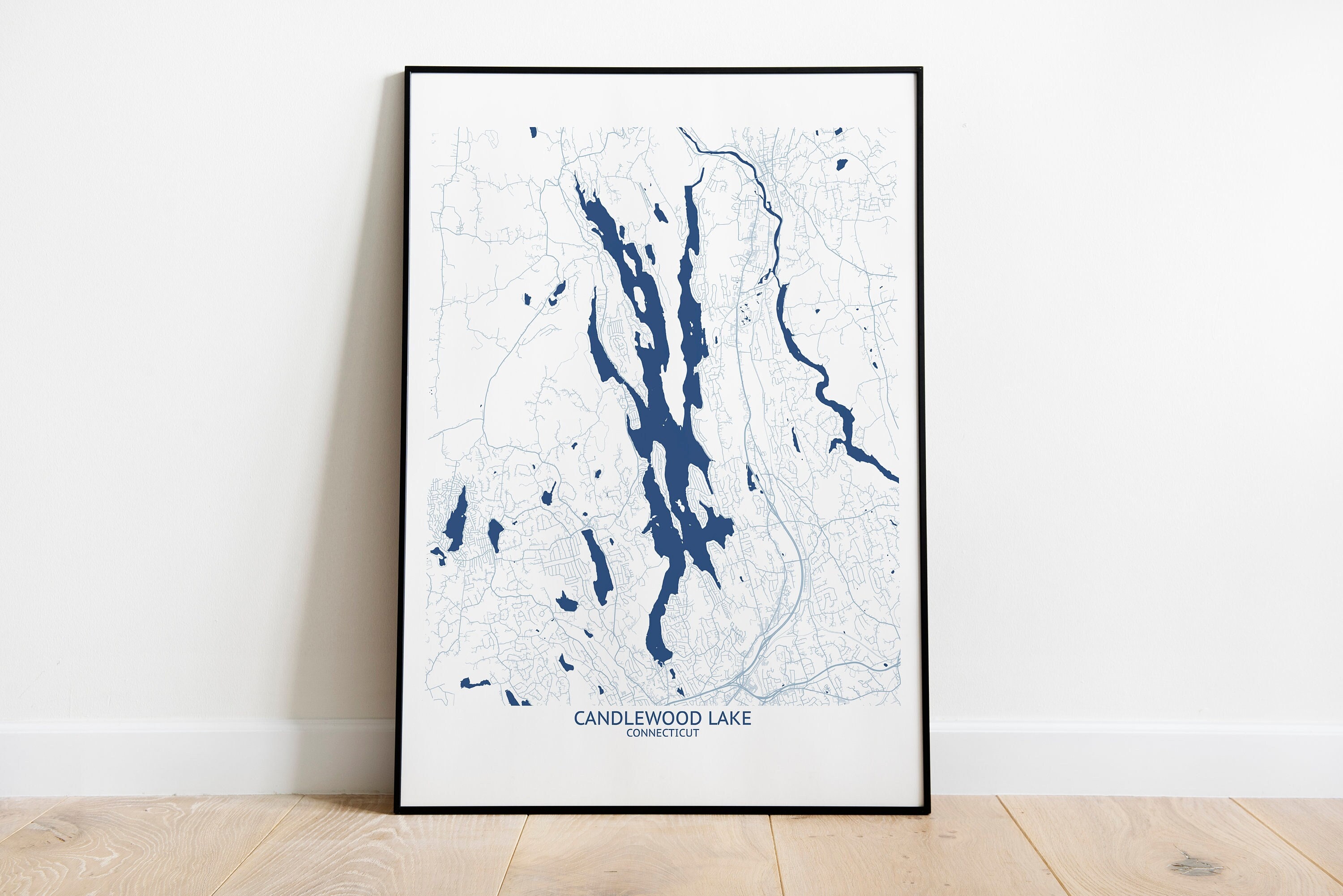 Candlewood Lake CT Map