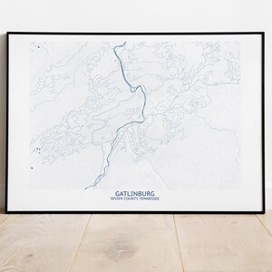 Gatlinburg Tennessee Map - Pittsburgh Map Company