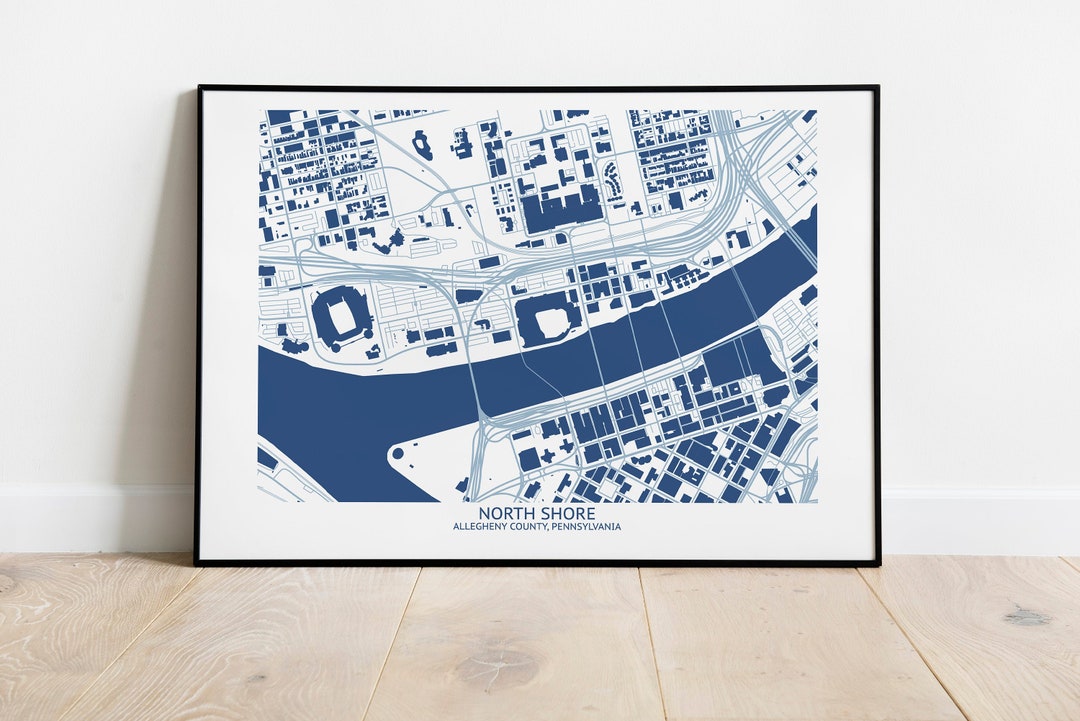 Map Of North Shore Pittsburgh